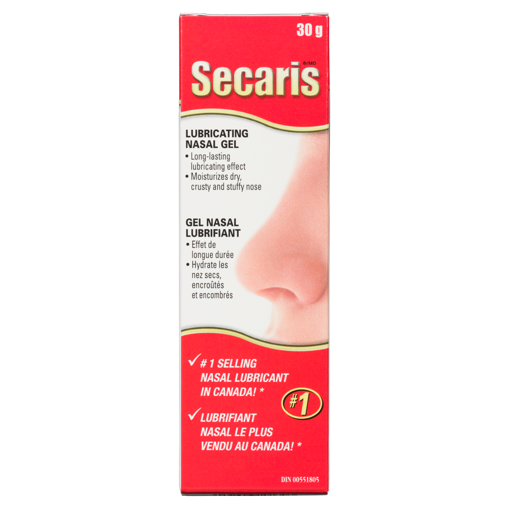 Secaris Lubricating Nasal Gel 30 g WeShine.ca Health & Beauty
