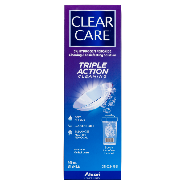 Clear Care Cleaning & Disinfecting Solution Sterile, 360 ml WeShine