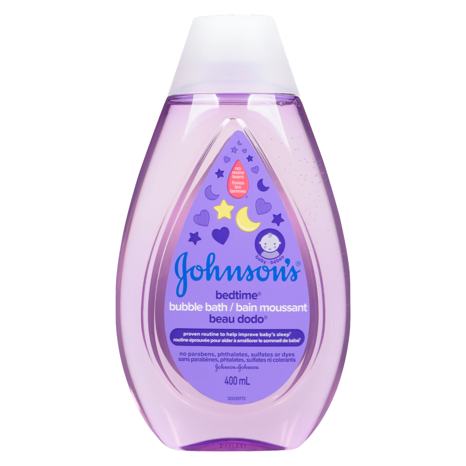 Johnson's Bedtime Bubble Bath Baby, 400 ml WeShine.ca Health